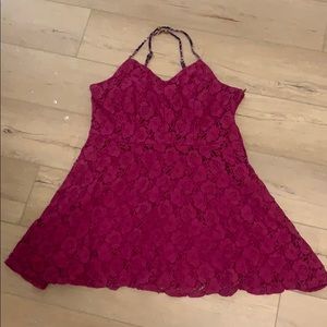 Floral lace sundress